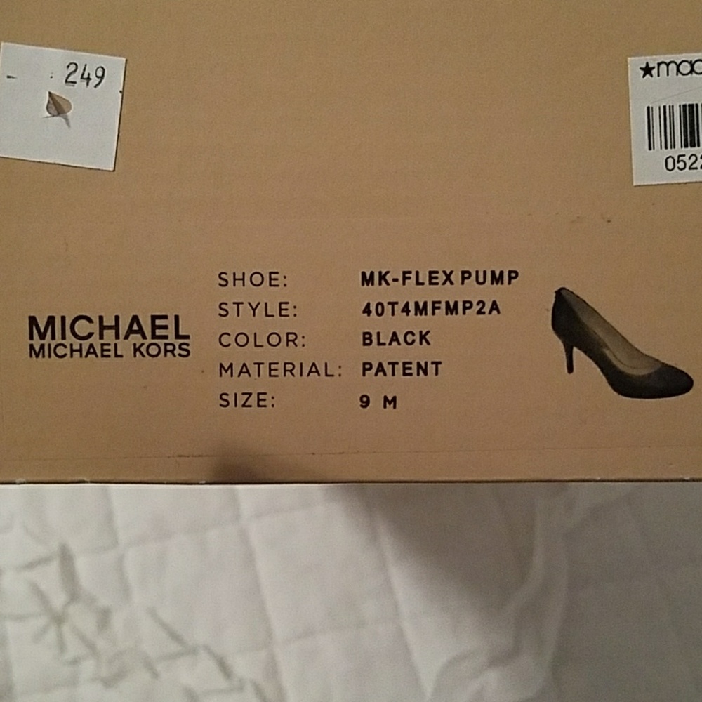 Michael Kors Black Patent Heels - Picture 7 of 7
